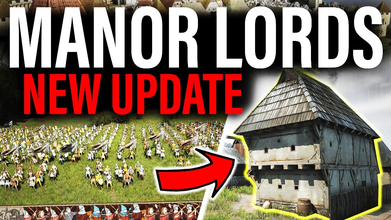 Manor Lords Just Got A Pretty BIG Update You NEED To Try!