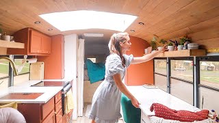 I can't believe this is my kitchen // skoolie kitchen makeover