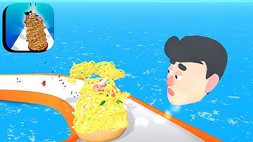 Ramen Run 3D ​- All Levels Gameplay Android,ios (Part 3)
