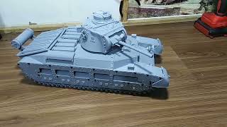 1/16  3d print tank rc Matilda II