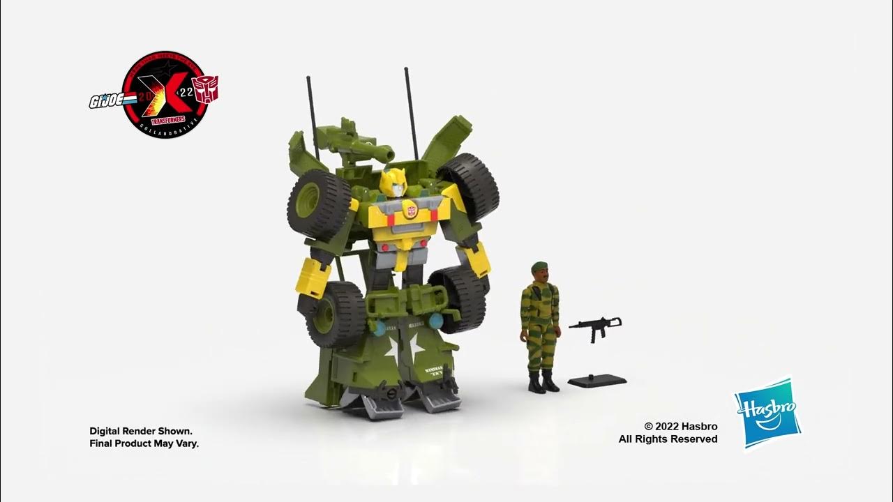 Transformers e Gi Joe (Bumblebee AWE Striker & Stalker) YouTube