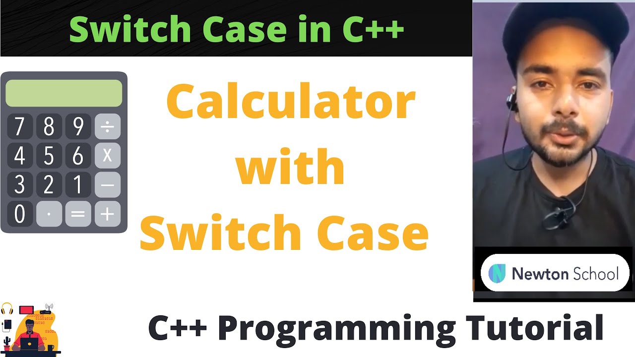 Calculator with Switch Case in C++ - YouTube