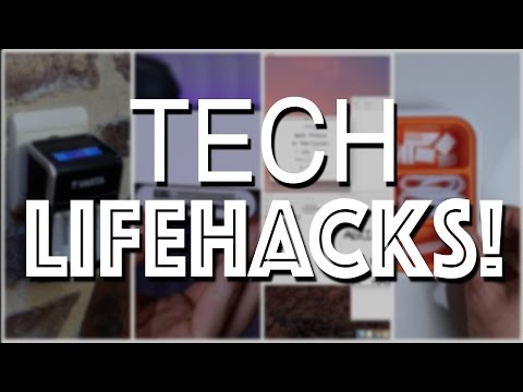 10 Cool Tech Life Hacks!