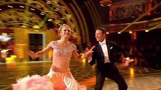 Kellie Bright and Kevin American Smooth to 'Let's Face The Music and Dance' - Strictly:  2015