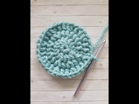 Increasing Rounds using Half Double Crochet Bolster Stitch