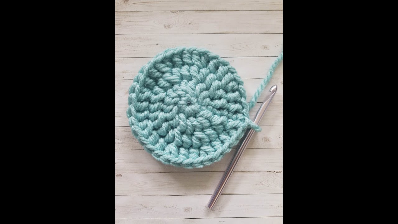 Increasing Rounds using Half Double Crochet Bolster Stitch - YouTube