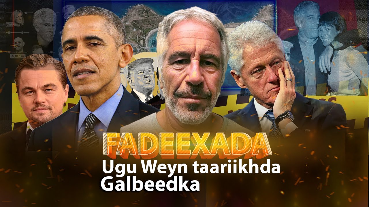 Jeffrey Epstein | Jasiirada Sharta iyo Fadeexada Ragga Ugu Caansan Galbeedka .