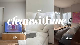 Midweek cozy clean with me + tidy & refresh + reset my home