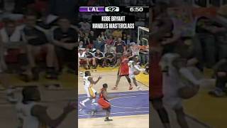 Kobe had the ball on a STRING #lakers