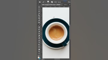 How to Add Coffee Flower Effect in Espresso latte