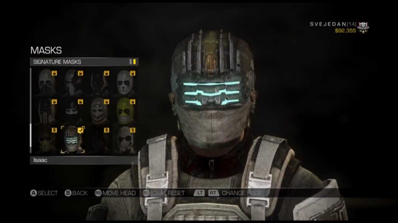 Army of Two - Dead Space Masks