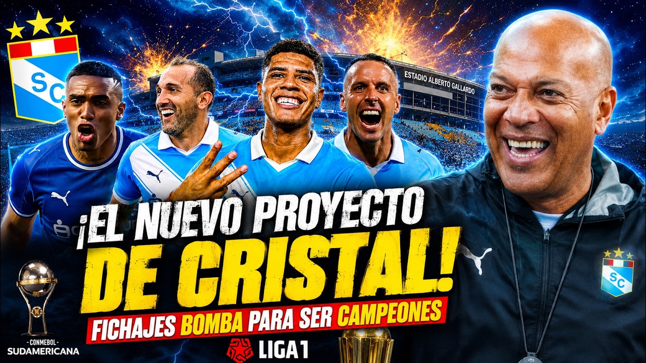 Sporting Cristal y el proyecto de Mosquera que ilusiona