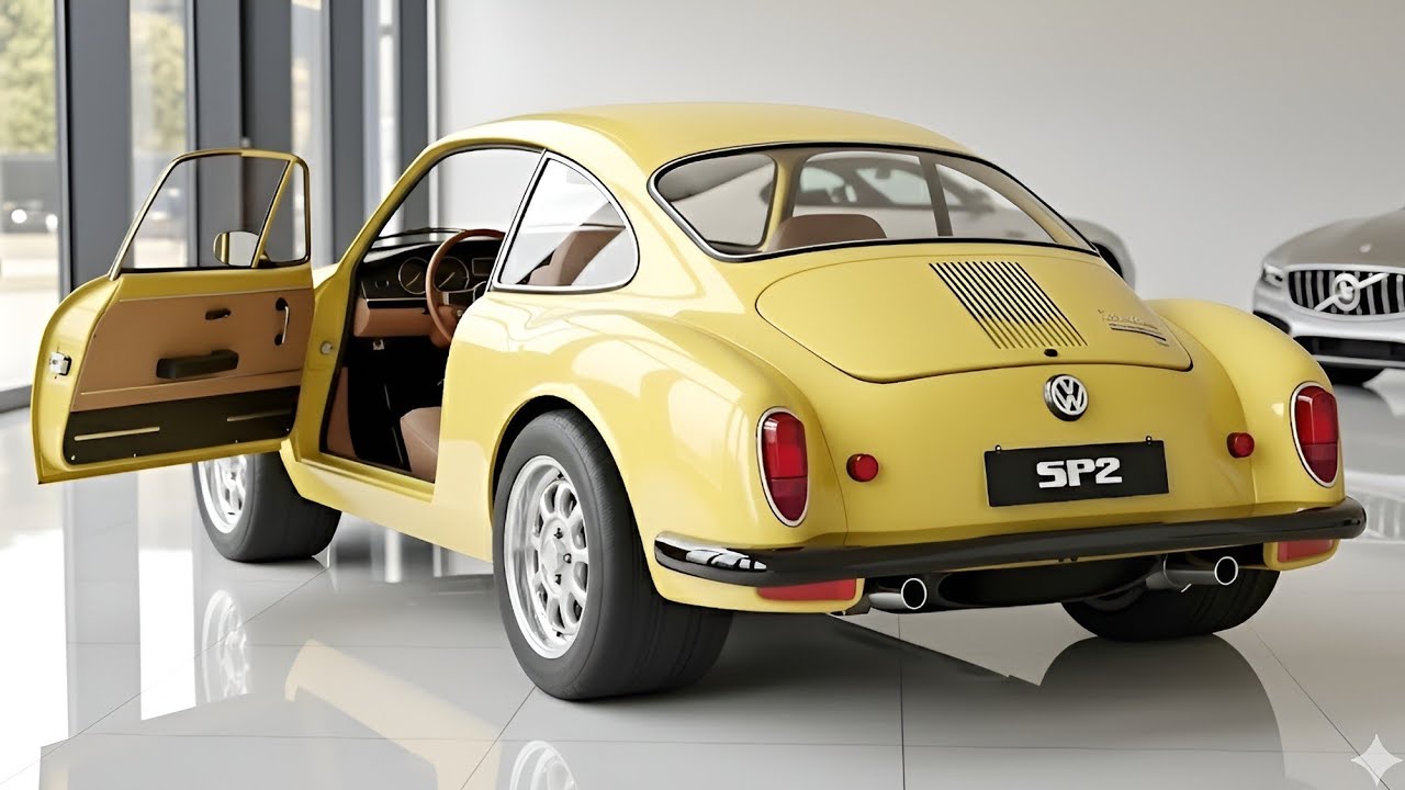 O VW SP2 2026 é MAIS INCRÍVEL do que esperávamos… Muscle Car retrô encontra tecnologia futurista