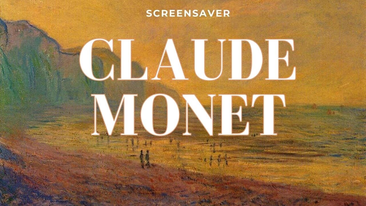 Art Screensaver for your 4K TV Best of Claude Monet Art on TV Get Vintage Art with Relaxing Music