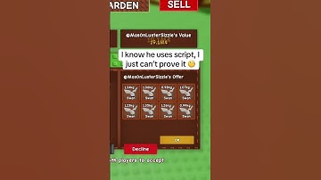 TRADING MY DISCO BEE TO A HACKER ⁉️ #growagarden #gag #roblox