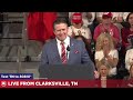 Midterm Rally in Clarksville, Tennessee featuring President Donald J. Trump