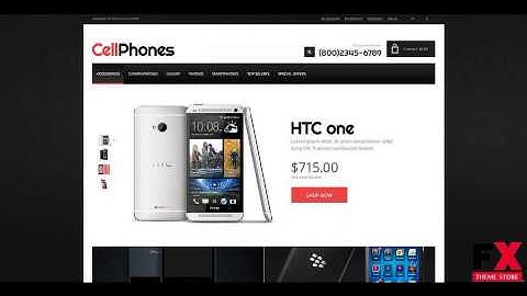 Preview Mobile Store Responsive Magento Theme TMT