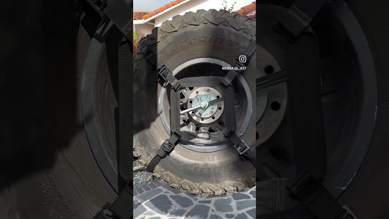 Rockworkx tire harness and bag installation step by step how to guide