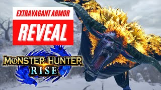 Monster Hunter Rise NEW EXTRAVAGANT ARMOR REVEAL GAMEPLAY TRAILER SUNBREAK GALA SUIT  モンスターハンターライズ