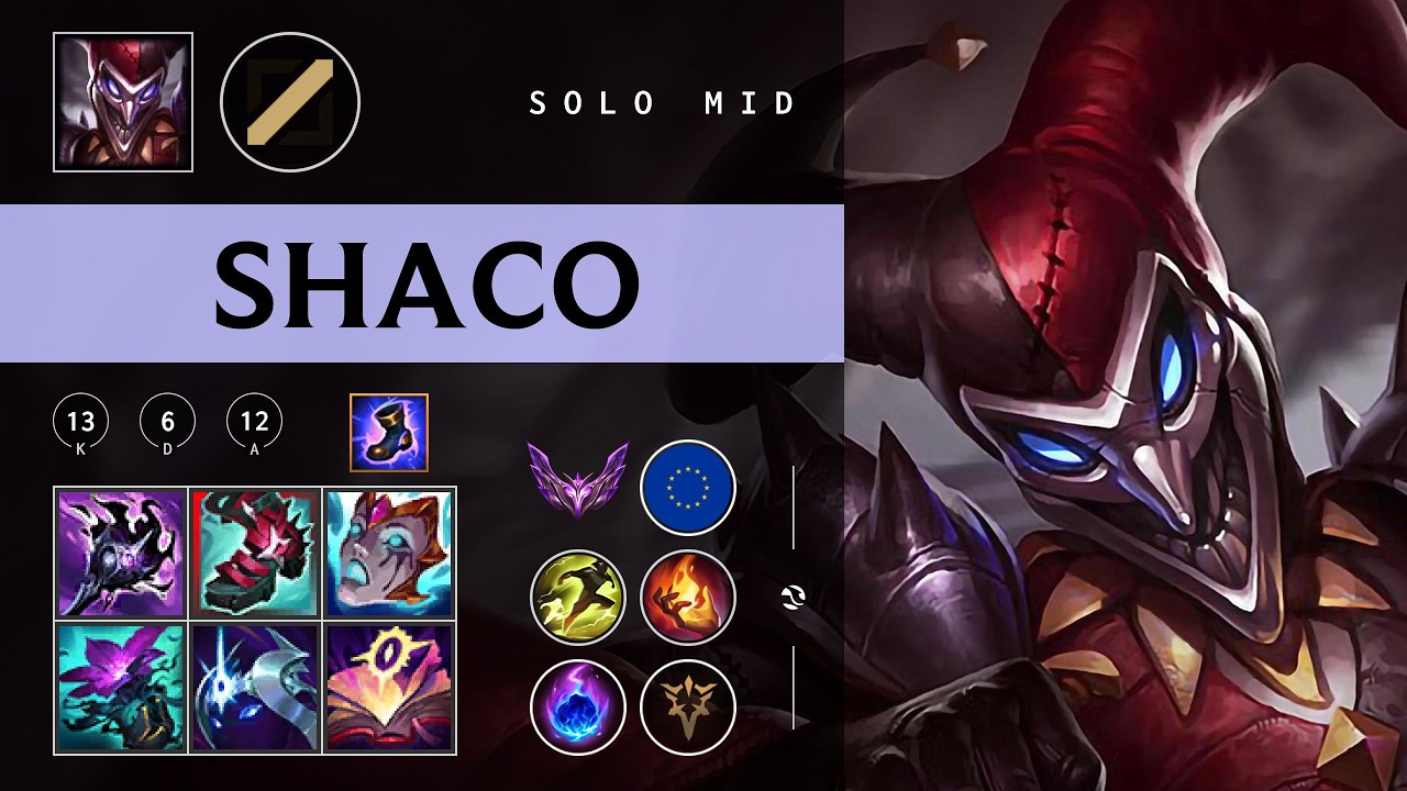 Shaco Mid vs Lissandra - EUW Master Patch 26.04