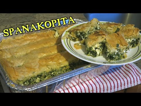 Angelo's Mom Makes Spanakopita - Greek Spinach Pie