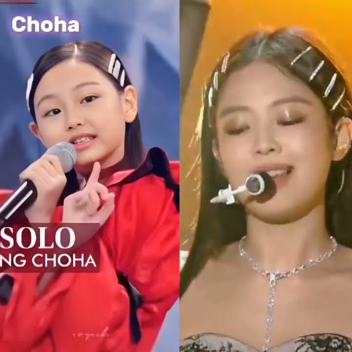 Little Jennie vs Jennie! 🌟✨😊😊😊 #blackpink