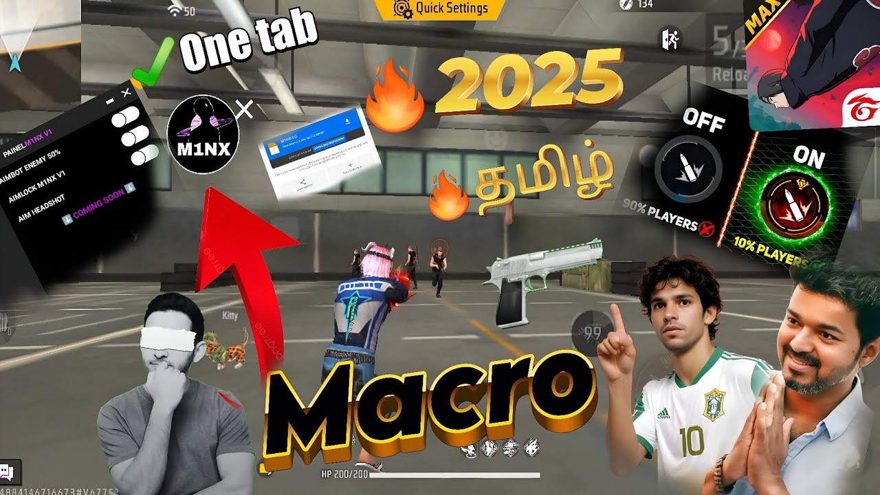 Free fire one tab macro Tamil