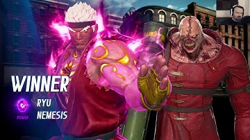 Marvel vs. Capcom Launch MP pt16 - vs. Ryu/Nemesis