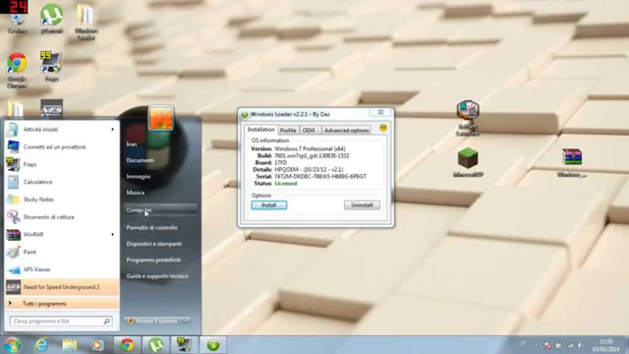 come scaricare windows 7 craccato