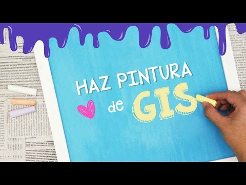 HAZ PINTURA CASERA PARA TIZA O GIS – Idea fácil Craftingeek