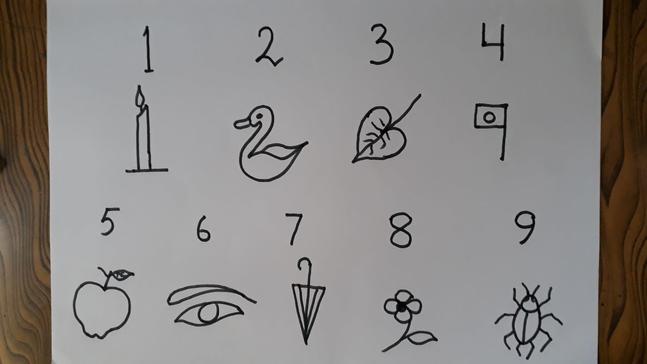 Update 158+ kid friendly drawing with numbers super hot - seven.edu.vn