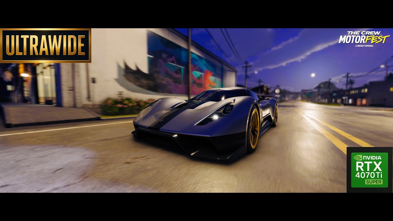 Genty Akylone - The Crew Motorfest - Moza CS V2P Wheel Gameplay - Ultrawide