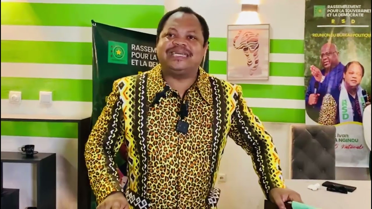 ÇA CHAUFFE À L’UNION SACRÉE À QUELQUES HEURES DU CONGRÈS, IVON ILUNGA FAIT LE POINT (RSD)