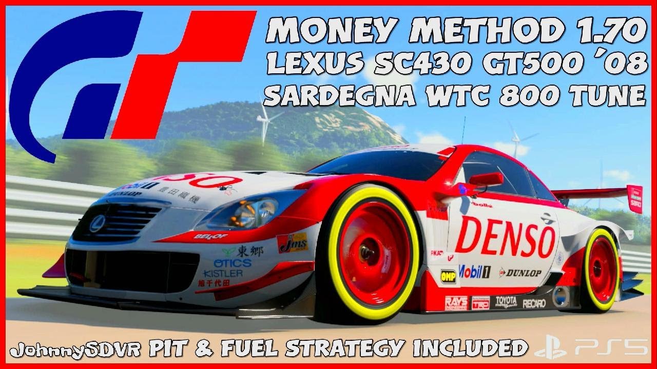 Gran Turismo 7 - Lexus SC430 GT500 '08 800PP Tune | Sardegna WTC