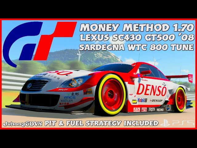 Gran Turismo 7 - Lexus SC430 GT500 '08 800PP Tune | Sardegna WTC