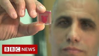 Scientists Unveil 3D-Printed Heart - Bbc News
