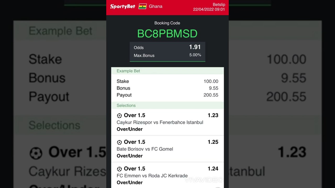 100% fixed matches with sporty booking code