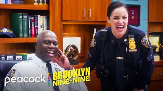 Amy being Captain Holt's daughter for 20 minutes straight | Brooklyn NineNine