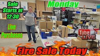 Live Monday fire sale! Great Deals Good Buys, Home Decor, Kitchen, Clothing and much more!