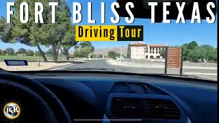 A Drive Through older Military Housing | Fort Bliss 2022