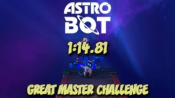 Astro Bot: Great Master Challenge In 1:14.81 [Former World Record]