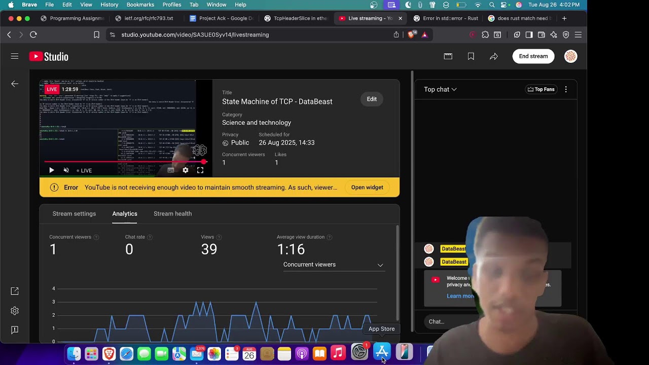 State Machine of TCP - DataBeast