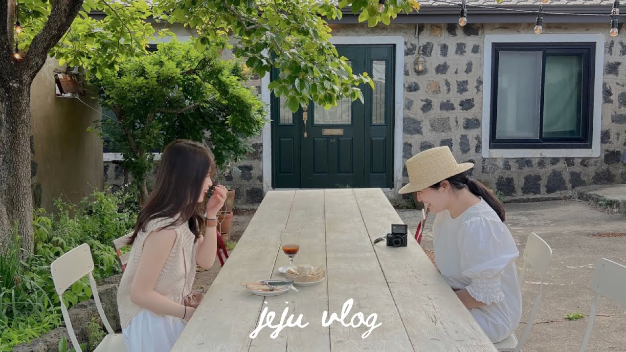 【韓国旅行】まりなちゃんと2泊３日のチェジュ島旅行🍊제주도 여행 브이로그