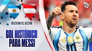 Golazo de Messi para el 1-0 y supera a Klose | Argentina vs. Austria | Copa Mundial de la FIFA 2026
