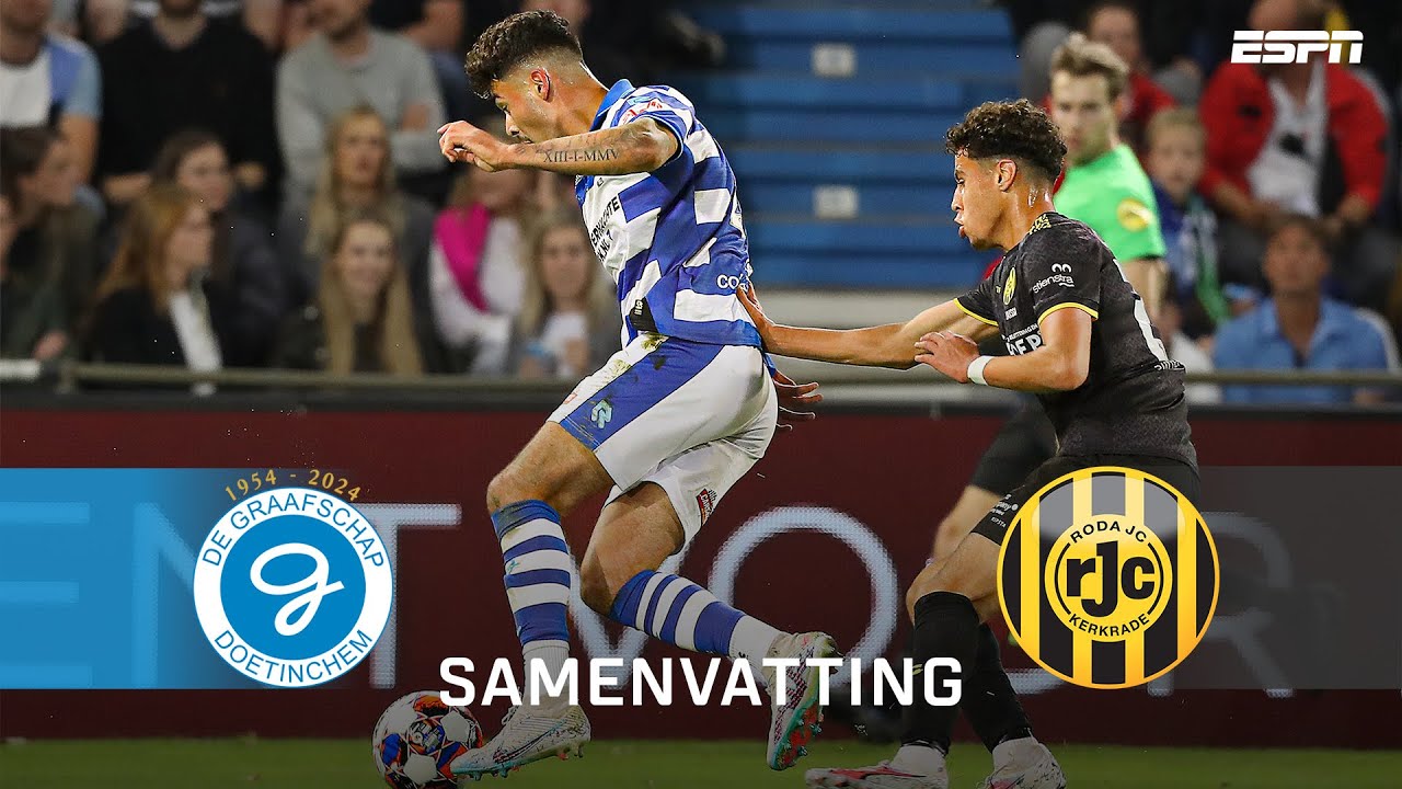 🤔 Pakt RODA JC EERSTE PERIODETITEL op De Vijverberg?! 🏟️ | Samenvatting De Graafschap - Roda JC