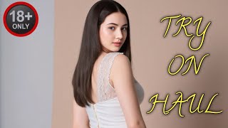 4K New Transparent Dresses & Mirror Reflections Try On Haul With Jesica