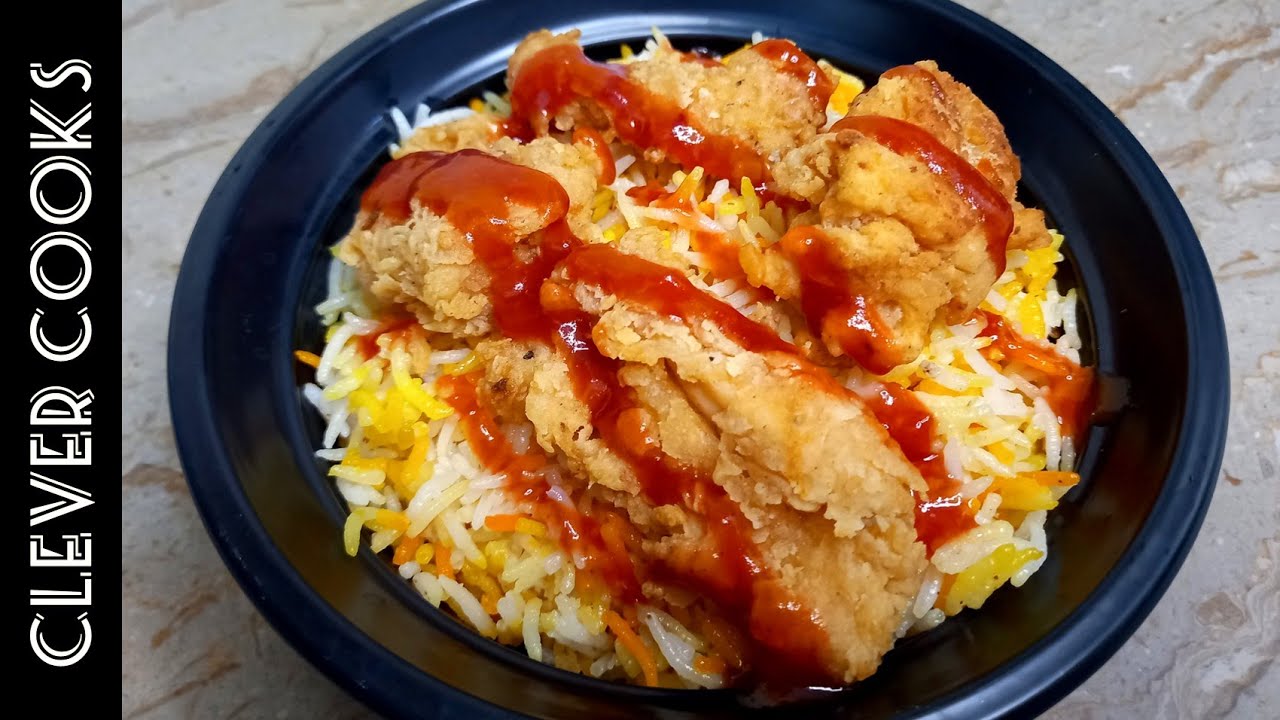 Arabian Rice Recipe (KFC Style) | Arabain Rice Recipe | Clever Cooks |