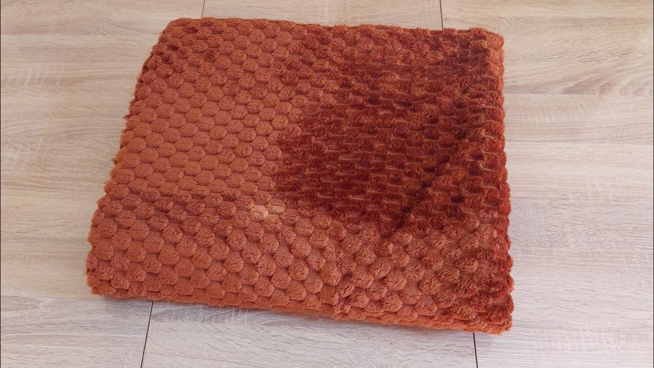 فصالة بنوار كول شال بدون باترون بأسهل طريقة للمبتدئين