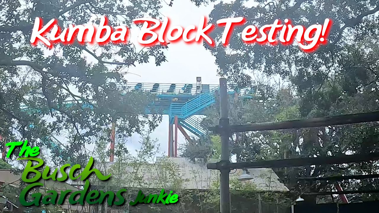 Fun Solo Day At Busch Gardens! Kumba Update! 