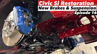 AHC EM1 Restoration Project  Install COMPLETE Front Suspension | Brakes | Steering System (Ep 16)